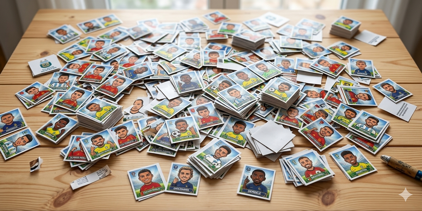 Mais de 400 Figurinhas